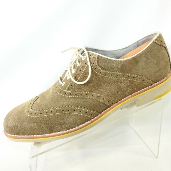 Johnston & Murphy Size 11 M Brown Oxfords R4C16 main image 6